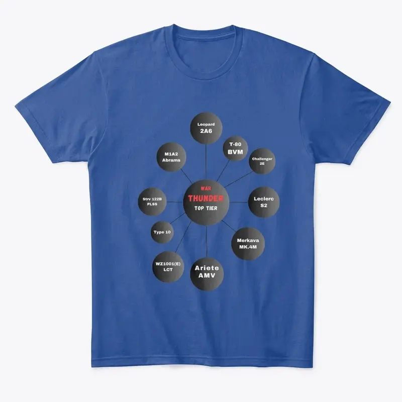 war thunder T-shirt (top tier)