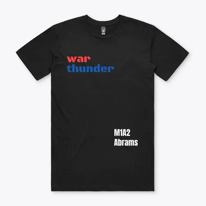 Abrams T-shirt design in War Thunder